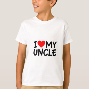 T-shirts Eu amo meu tio
