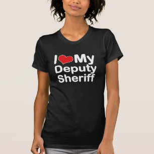 T-shirts Eu amo meu vice-sherrif