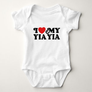 T-shirts Eu amo meu Yia Yia