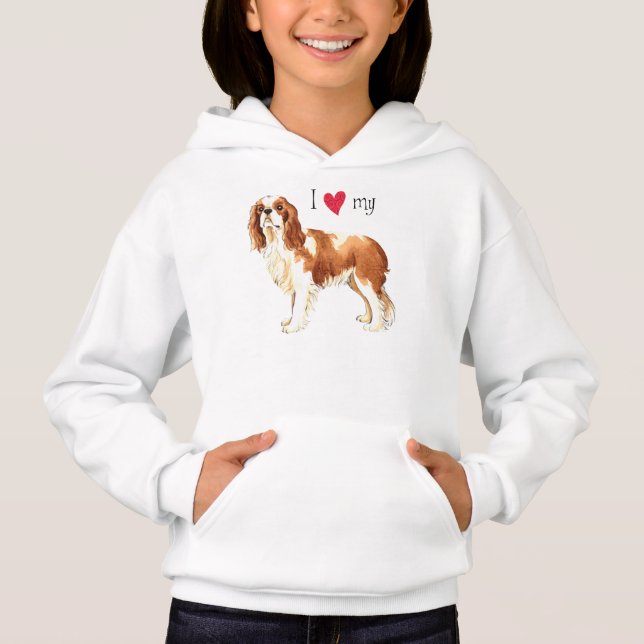 T-shirts Eu amo meus Cavalier (Frente)
