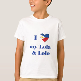 T-shirts Eu amo meus Lola e Lolo1