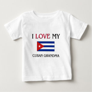 T-shirts Eu amo minha avó cubana