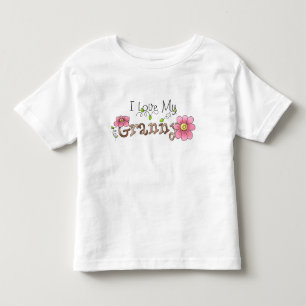 T-shirts Eu Amo Minha Avó, Todler Shirt