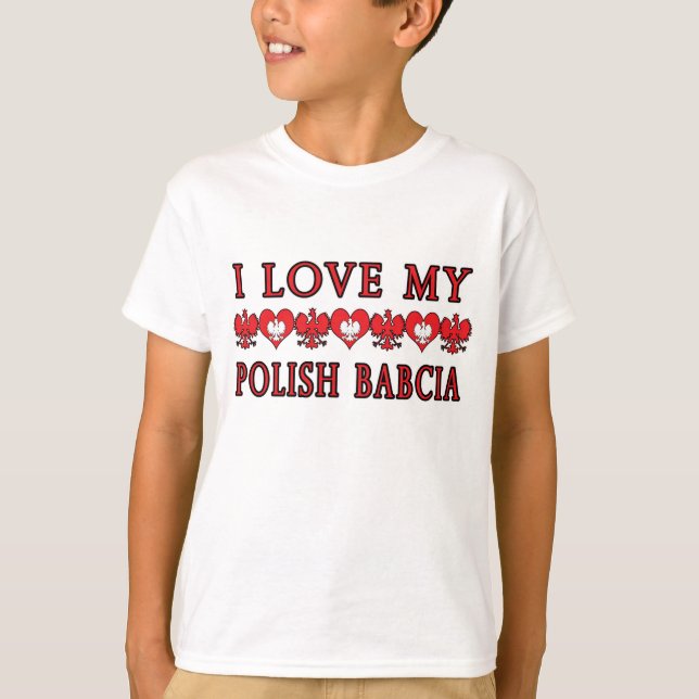 T-shirts Eu Amo Minha Babilcia Polonesa (Frente)
