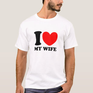 T-shirts Eu amo minha esposa