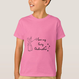 T-shirts Eu amo minha madrinha feericamente