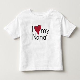 T-shirts Eu amo minha Nana