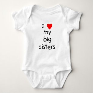 T-shirts Eu amo minhas irmãs mais velha
