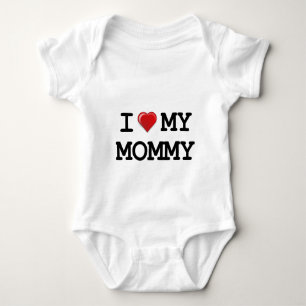 T-shirts Eu amo minhas mamães