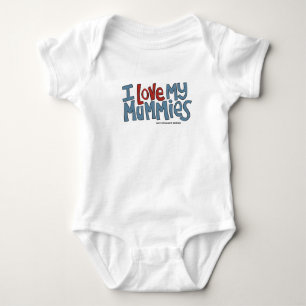 T-shirts Eu amo minhas mamãs
