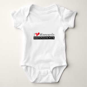 T-shirts Eu amo Minneapolis Minnesota