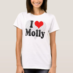 T-shirts Eu amo Molly