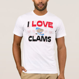 T-shirts Eu amo moluscos