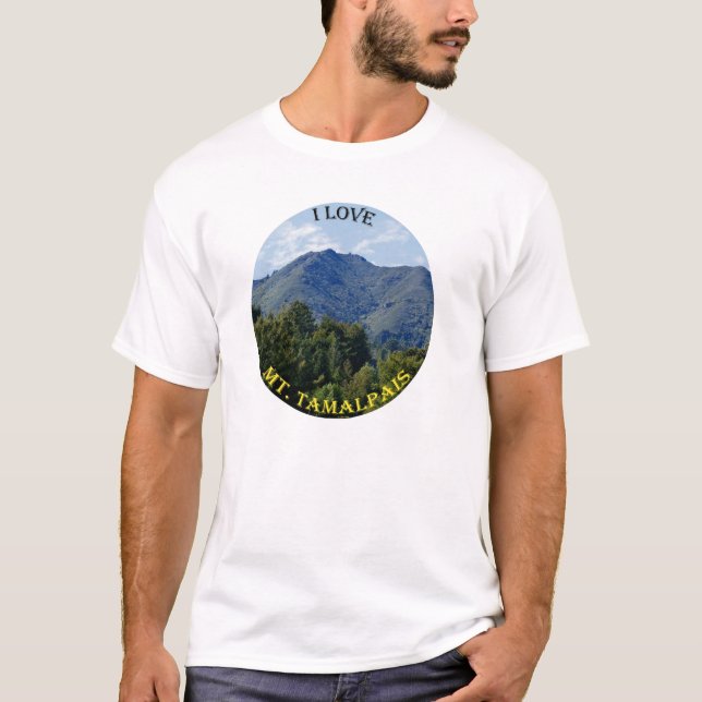 T-shirts Eu amo Mt. Tam (Frente)