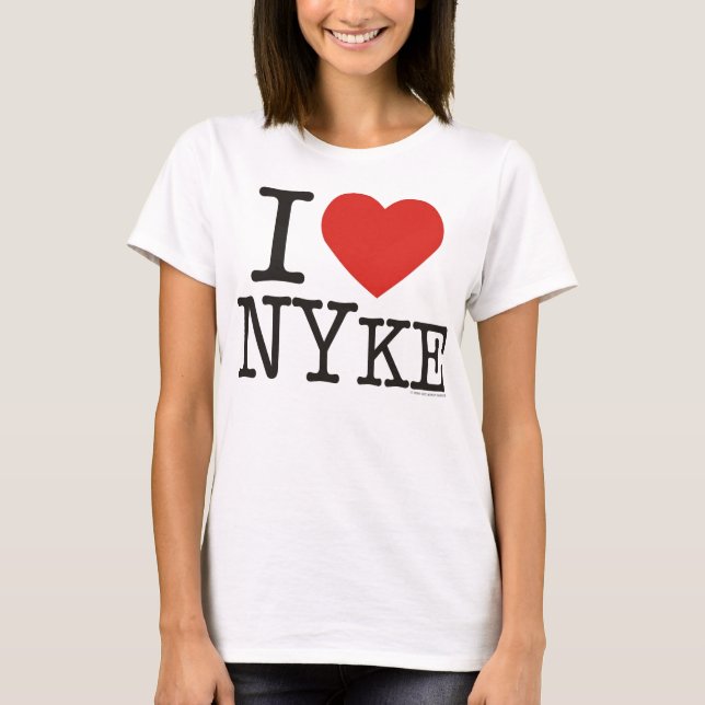 T-SHIRTS EU AMO NYKE (Frente)