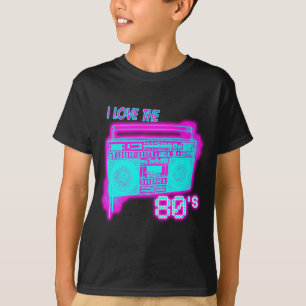 T-shirts EU AMO o anos 80