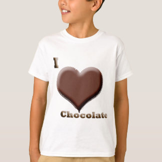 T-shirts Eu amo o chocolate 12-12-08