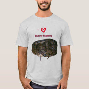 T-shirts Eu amo o coelho Huggers