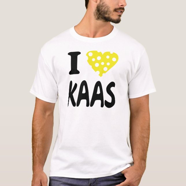 T-shirts Eu amo o ícone dos kaas (Frente)