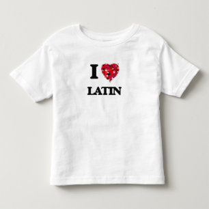 T-shirts Eu amo o latino