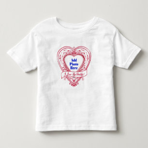 T-shirts Eu Amo O Meu Pai! Foto de Corações Vermelhos