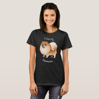 T-shirts Eu Amo O Meu Pomerano