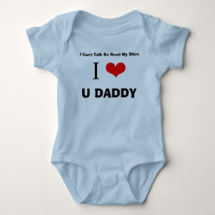 T-shirts Eu amo o pai de U