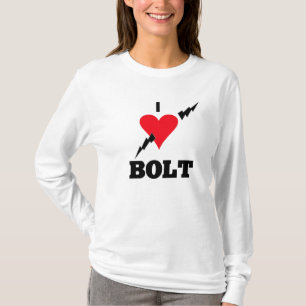 T-shirts Eu amo o parafuso do usain