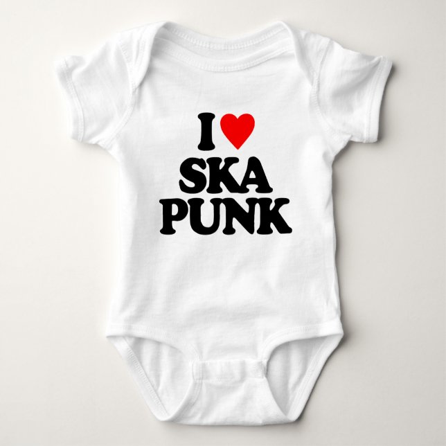 T-SHIRTS EU AMO O PUNK DE SKA (Frente)