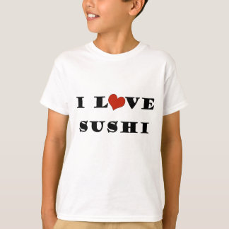 T-shirts Eu amo o sushi