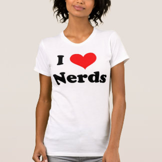 T-shirts Eu amo o T dos nerd
