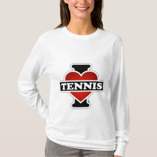 T-shirts Eu amo o tênis