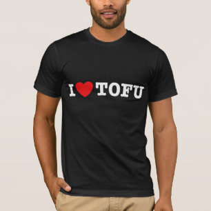 T-shirts Eu amo o Tofu