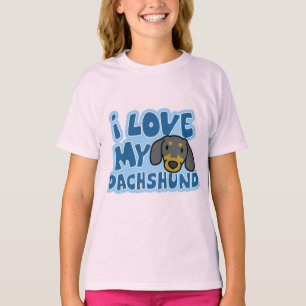 T-shirts Eu amo o TShirt da campainha da minha menina do