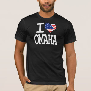 T-shirts Eu amo Omaha