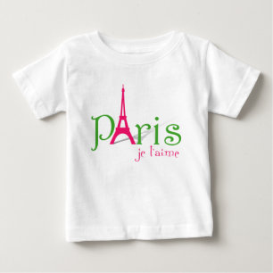 T-shirts Eu amo Paris