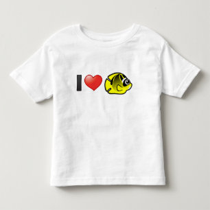 T-shirts Eu amo peixe-espada-de-guaxinim