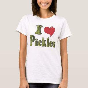T-shirts Eu Amo Picles