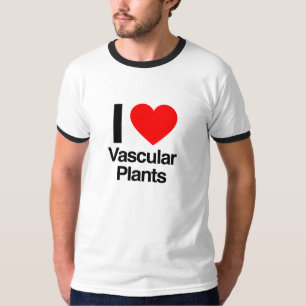 T-shirts eu amo plantas vasculares