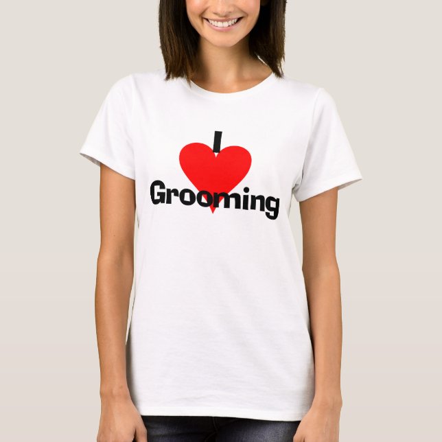 T-shirts Eu amo preparar (Frente)