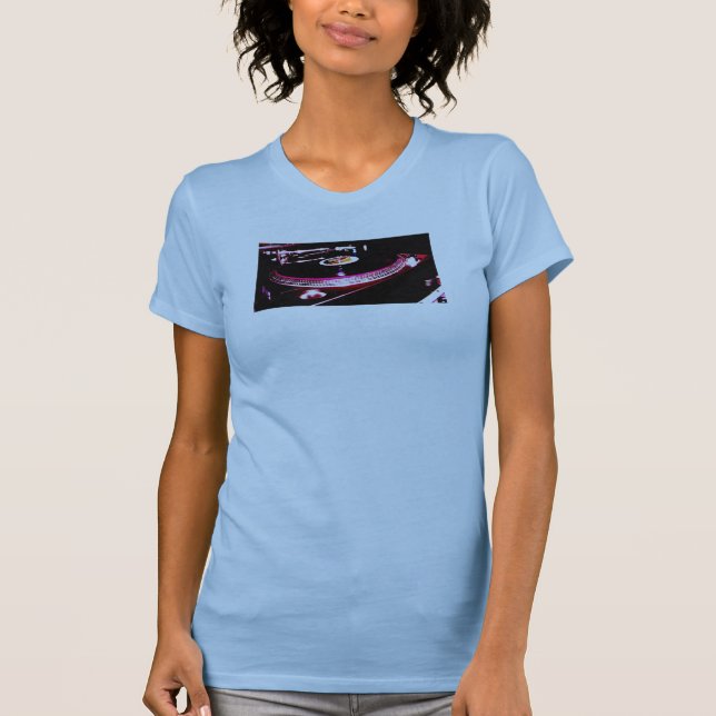 T-shirts Eu amo registros (Frente)