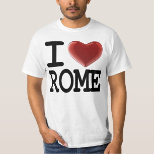 T-shirts Eu amo ROMA