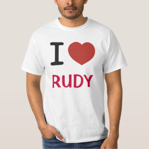 T-shirts Eu amo Rudy