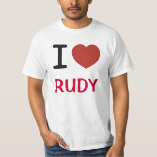 T-shirts Eu amo Rudy