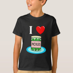 T-shirts Eu amo salmouras