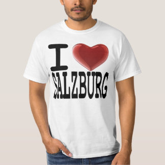 T-shirts Eu amo SALZBURG