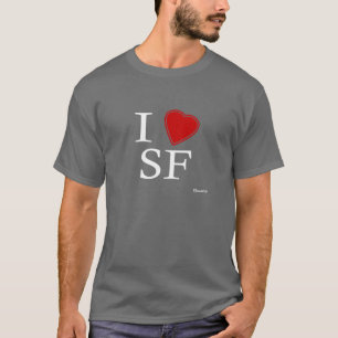 T-shirts Eu amo San Francisco