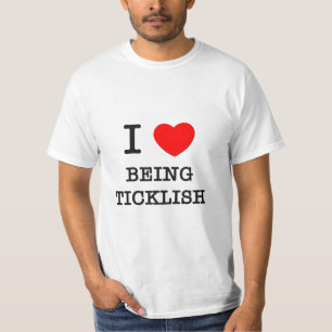 T-shirts Eu amo ser Ticklish