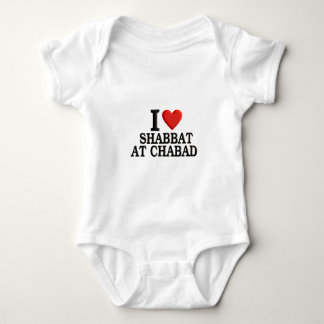 T-shirts Eu amo Shabbat em Chabad