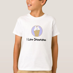 T-shirts Eu Amo Snowcones
